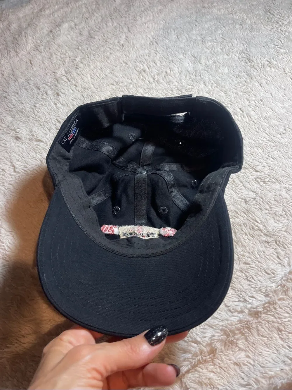 TOPGUN 2020 Black Embroidered Baseball Cap